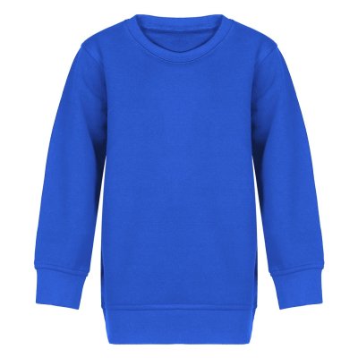 SPRING KID, dečja dukserica, okrugli izrez, 280 g/m2, rojal plava