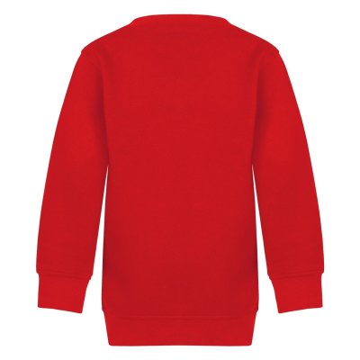 SPRING KID, dečja dukserica, okrugli izrez, 280 g/m2, crvena