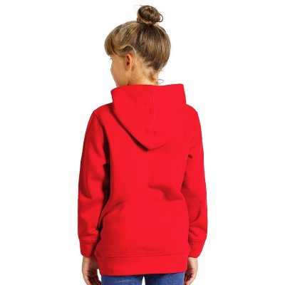 CHAMP KID, dečja dukserica sa kapuljačom, 280 g/m2, crvena
