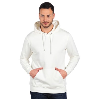 ABSOLUT HOODY 350, dukserica sa kapuljačom, od organskog pamuka, 350 g/m2, krem-bela