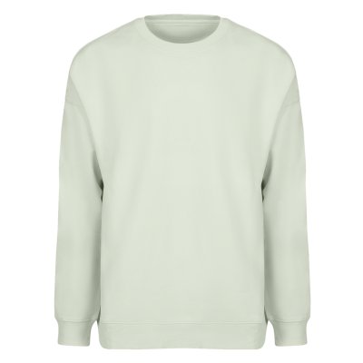 BIG, unisex široka dukserica od organskog pamuka, 300 g/m2, mint