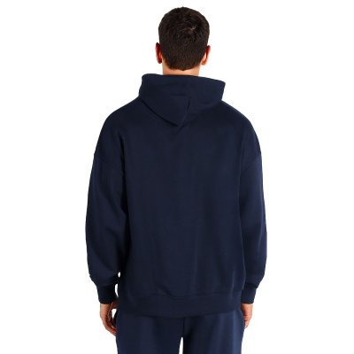 BIG HOODY, široka dukserica sa kapuljačom od organskog pamuka, 300 g/m2, plava