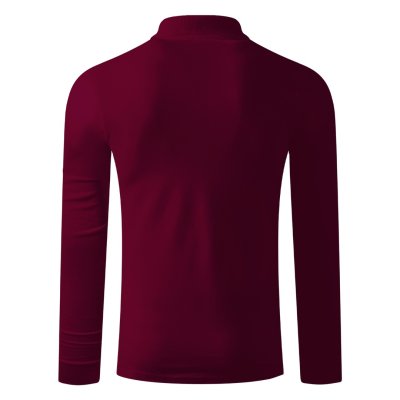 AZZURRO II LSL, pamučna polo majica dugih rukava, 180 g/m2, bordo