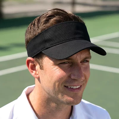 CABRIO, vizir kačket sa čičak kopčom, beli