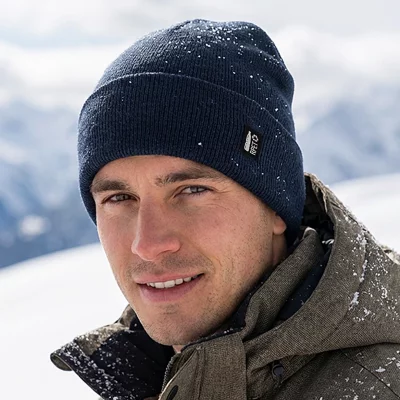 NORDIC RPET, zimska kapa, bež