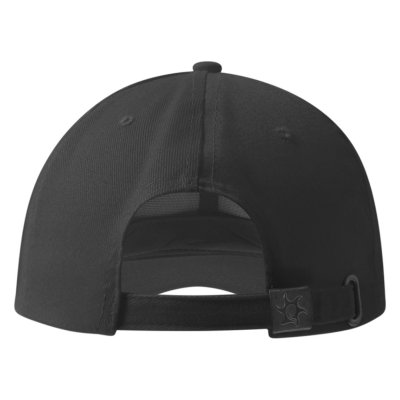 RUNNER, kačket sa 6 panela, sendvič štitnik, metalna kopča, tamno sivi