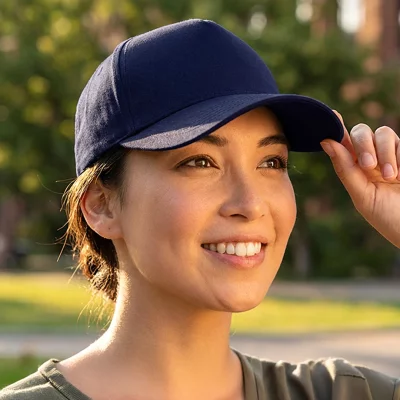 SUPER PROMO, kačket sa 5 panela, čičak kopča, beli