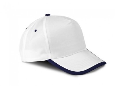 FIVE, kačket sa 5 panela, čičak kopča, plavi