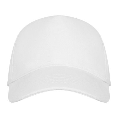 RUNNER 5, kačket sa 5 panela, metalna kopča, beli