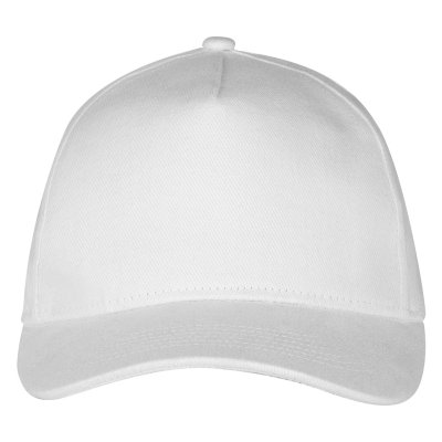 DANTE, kačket sa 5 panela, čičak kopča, beli