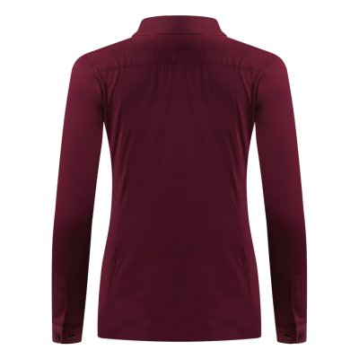 CLUB LSL WOMEN, ženska košulja dugih rukava, bordo