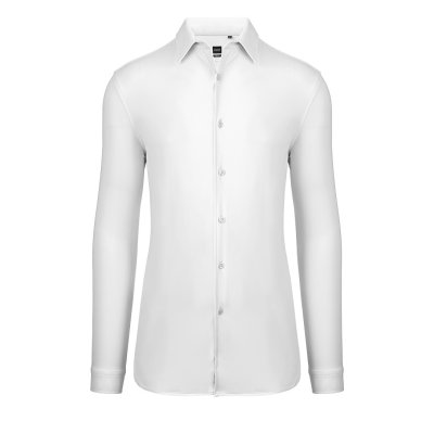 COLLINS LSL MEN, muška košulja dugih rukava, bela