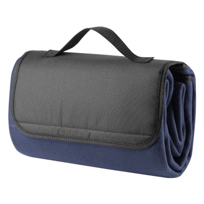 BLANKET SQUARE, vodootporno ćebence od brušenog polara, 180 g/m2, plavo