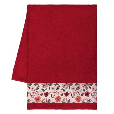 LA PLAYA, peškir za plažu za sublimaciju, 500 gr, crveni