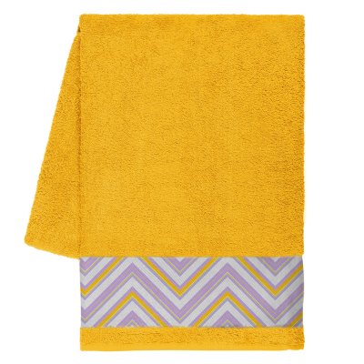 LA PLAYA, peškir za plažu za sublimaciju, 500 gr, žuti