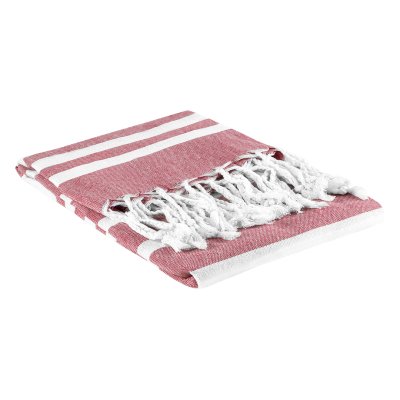 TASOS, peškir za plažu, 180 g/m2, crveni