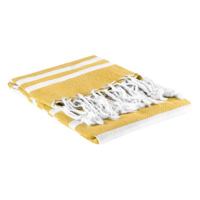 TASOS, peškir za plažu, 180 g/m2, žuti