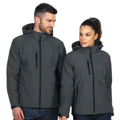 Softshell jakna sa skidajućom kapuljačom PROTECT MEN