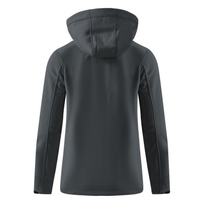 PROTECT WOMEN, ženska softshell jakna sa skidajućom kapuljačom, tamno siva