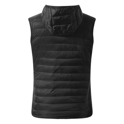 JET WOMEN, ženski prsluk sa kapuljačom, crni