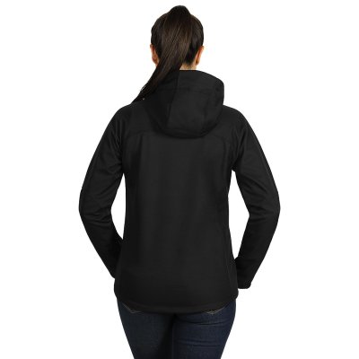 BLACK PEAK WOMEN, ženska softshell jakna sa kapuljačom, crna
