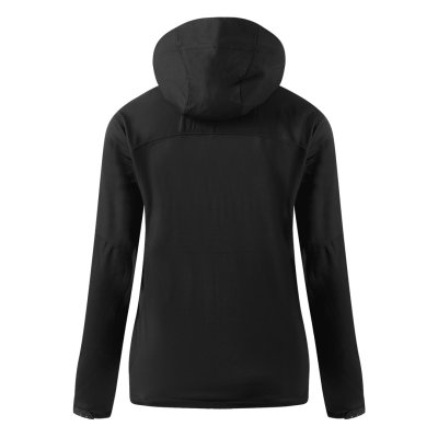 BLACK PEAK WOMEN, ženska softshell jakna sa kapuljačom, crna