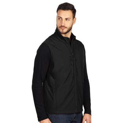 SKIPPER VEST, softshell prsluk, crni