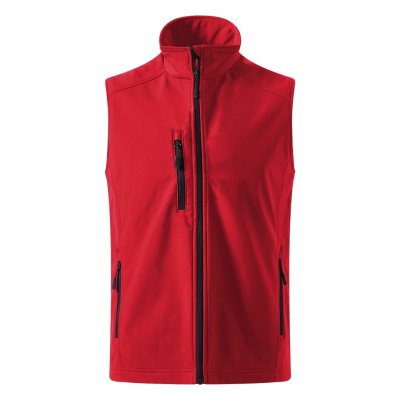 SKIPPER VEST, softshell prsluk, crveni