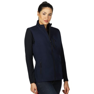 SKIPPER VEST WOMEN, ženski softshell prsluk, plavi