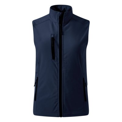 SKIPPER VEST WOMEN, ženski softshell prsluk, plavi