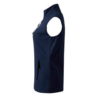 SKIPPER VEST WOMEN, ženski softshell prsluk, plavi