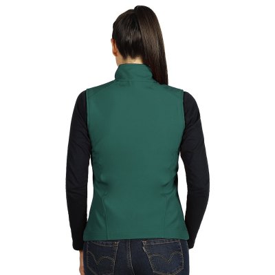 SKIPPER VEST WOMEN, ženski softshell prsluk, zeleni
