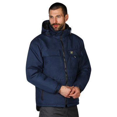 TEN JACKET, radna jakna sa kapuljačom, plava
