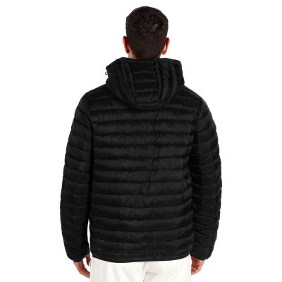 LIBERTY JACKET MEN, jakna sa kapuljačom, crna