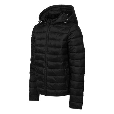 LIBERTY JACKET WOMEN, ženska jakna sa kapuljačom, crna