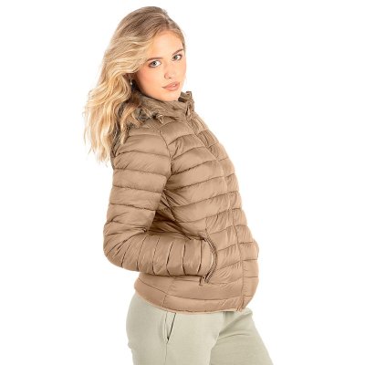 LIBERTY JACKET WOMEN, ženska jakna sa kapuljačom, svetlo braon