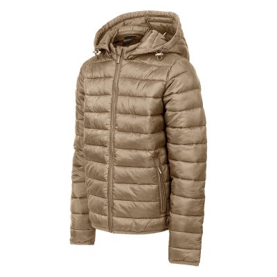 LIBERTY JACKET WOMEN, ženska jakna sa kapuljačom, svetlo braon