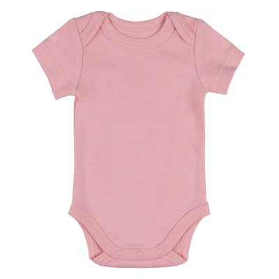 BAMBOLINO, bebi bodi, 180 g/m2, roze