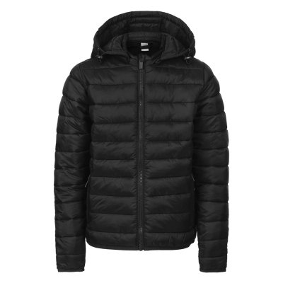 LIBERTY JACKET KID, dečja jakna sa kapuljačom, crna