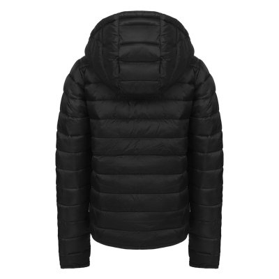 LIBERTY JACKET KID, dečja jakna sa kapuljačom, crna