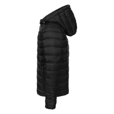 LIBERTY JACKET KID, dečja jakna sa kapuljačom, crna