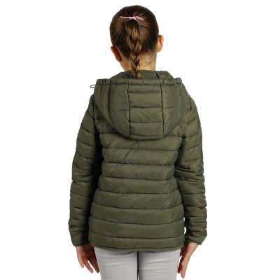 LIBERTY JACKET KID, dečja jakna sa kapuljačom, maslinasta