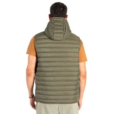 LIBERTY HOOD VEST MEN, prsluk sa kapuljačom, maslinasti