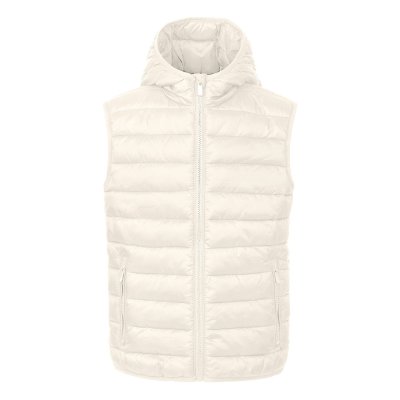 LIBERTY HOOD VEST KID, dečji prsluk sa kapuljačom, krem-beli