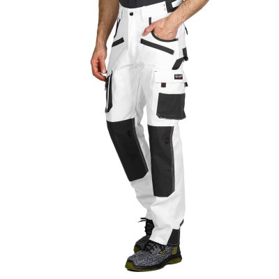 RAPID PANTS, radne pantalone, bele