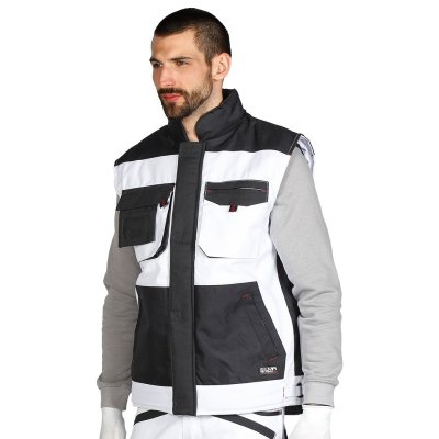 RAPID VEST, radni prsluk, beli