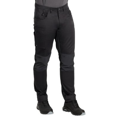 ROVER, servisne radne pantalone sa elastinom, tamno sive