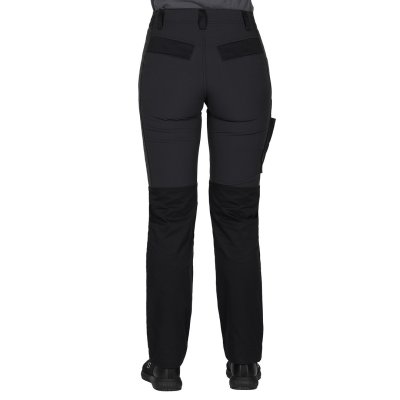 ROVER WOMEN, ženske servisne radne pantalone sa elastinom, crne