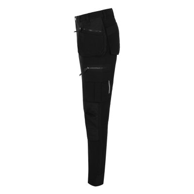 PERFORMANCE PLUS, radne pantalone sa elastinom, crne