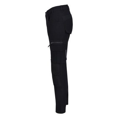 PERFORMANCE, radne pantalone sa elastinom, crne